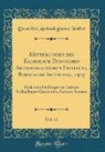 Deutsches Archäologisches Institut - Mitteilungen des Kaiserlich Deutschen Archaeologischen Instituts, Roemische Abteilung, 1907, Vol. 22