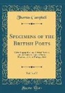 Thomas Campbell - Specimens of the British Poets, Vol. 3 of 7
