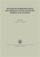 Johannes Herrmann, Günthe Wartenberg, Günther Wartenberg, Christian Winter - Politische Korrespondenz des Herzogs und Kurfürsten Moritz von Sachsen - BAND V: Bd. V: 9. Januar 1551 - 1. Mai 1552