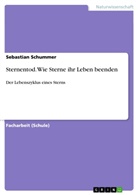 Sebastian Schummer - Sternentod. Wie Sterne ihr Leben beenden