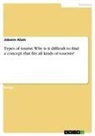 Jobaire Alam - Types of tourist. Why is it difficult to find a concept that fits all kinds of tourists?