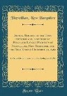 Fitzwilliam New Hampshire - Annual Reports of the Town Officers and Inventory of Polls and Ratable Property of Fitzwilliam, New Hampshire, for the Year Ending December 31, 1960