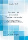 Erich Wagner - Begriff und Wesen der Exterritorialität
