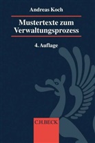 Andreas Koch, Joachi Martens, Joachim Martens - Mustertexte zum Verwaltungsprozess