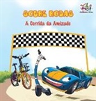 Kidkiddos Books, Inna Nusinsky, S. A. Publishing - Sobre Rodas-A Corrida da Amizade (Portuguese Children's Book)