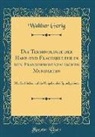 Walther Gerig - Die Terminologie der Hanf-und Flachskultur in den Frankoprovenzalischen Mundarten