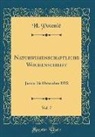 H. Potonié - Naturwissenschaftliche Wochenschrift, Vol. 7