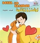 Kidkiddos Books, Inna Nusinsky, S. A. Publishing - Boxer and Brand : English Arabic bilingual book