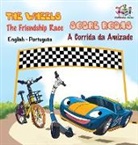 Kidkiddos Books, Inna Nusinsky, S. A. Publishing - The Wheels - The Friendship Race (English Portuguese Book for Kids)