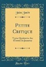 Jules Janin - Petite Critique