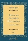 Henri Berr - Revue de Synthèse Historique, Vol. 4