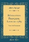 Albert Metzger - Révolution Française, Lyon de 1789