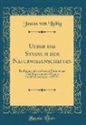 Justus Von Liebig - Ueber das Studium der Naturwissenschaften