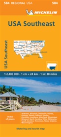 Michelin - Southeastern USA - Michelin Regional Map 584
