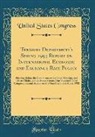 United States Congress - Treasury Department's Spring 1994 Report on International Economic and Exchange Rate Policy