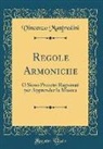 Vincenzo Manfredini - Regole Armoniche