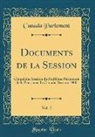 Canada Parlement - Documents de la Session, Vol. 2