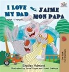 Shelley Admont, Kidkiddos Books, S. A. Publishing - I Love My Dad J'aime mon papa (Bilingual French Kids Book)