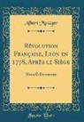 Albert Metzger - Révolution Française, Lyon en 1778, Après le Siège