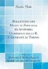 Università Di Torino Musei Comparata - Bollettino dei Musei di Zoologia ed Anatomia Comparata della R. Università di Torino (Classic Reprint)