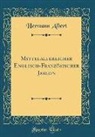 Hermann Albert - Mittelalterlicher Englisch-Französischer Jargon (Classic Reprint)