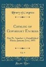 Library of Congress - Catalog of Copyright Entries, Vol. 9