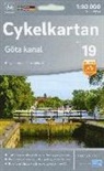 Cykelkartan Norstedts Radwanderkarte Göta Kanal