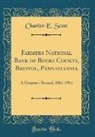 Charles E. Scott - Farmers National Bank of Bucks County, Bristol, Pennsylvania