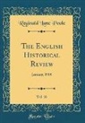 Reginald Lane Poole - The English Historical Review, Vol. 20