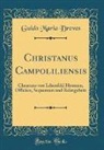 Guido Maria Dreves - Christanus Campoliliensis