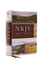 Thomas Nelson, Thomas Nelson - NKJV Study Bible, Hardcover, Full Color, Red Letter Edition, Comfort