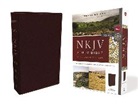 Thomas Nelson, Thomas Nelson - NKJV Study Bible, Bonded Leather, Burgundy, Full-Color, Comfort Print