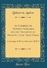 Unknown Author - An Estimate of Tonnage Available for the Transport of Trans-Atlantic Army Cargo