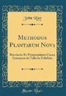 John Ray - Methodus Plantarum Nova