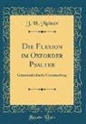 J. H. Meister - Die Flexion im Oxforder Psalter