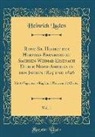 Heinrich Luden - Reise Sr. Hoheit des Herzogs Bernhard zu Sachsen-Weimar-Eisenach Durch Nord-Amerika in den Jahren 1825 und 1826, Vol. 1