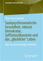 Peter-Ernst Schnabel - Soziopsychosomatische Gesundheit, robuste Demokratie, Suffizienzökonomie und das "glückliche" Leben