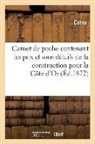 Cornu - Carnet de poche contenant les