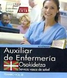 Auxiliar Enfermería, Servicio Vasco deSsalud-Osakidetza. Temario III