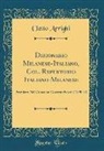 Cletto Arrighi - Dizionario Milanese-Italiano, Col. Repertorio Italiano-Milanese