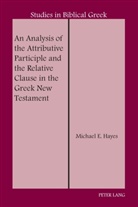 Michael E. Hayes, D.A. Carson - An Analysis of the Attributive Participle and the Relative Clause in the Greek New Testament