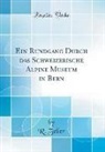 R. Zeller - Ein Rundgang Durch das Schweizerische Alpine Museum in Bern (Classic Reprint)
