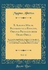Magnus Albertus - B. Alberti Magni, Ratisbonensis Episcopi, Ordinis Prædicatorum Opera Omnia, Vol. 22