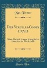 Max Förster - Der Vercelli-Codex CXVII