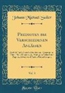 Johann Michael Sailer - Predigten bei Verschiedenen Anlässen, Vol. 3