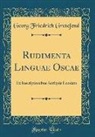 Georg Friedrich Grotefend - Rudimenta Linguae Oscae