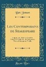 Ben Jonson - Les Contemporains de Shakespeare