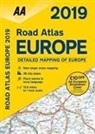Aa Publishing, Alexandre Dupouy - Aa Road Atlas Europe 2019