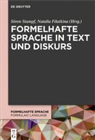 Filatkina, Filatkina, Natalia Filatkina, Söre Stumpf, Sören Stumpf - Formelhafte Sprache in Text und Diskurs
