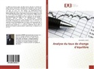 Karamoko Camara - Analyse du taux de change d'équilibre